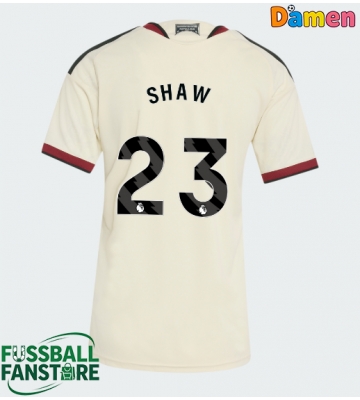 Manchester United Luke Shaw #23 Replik 3rd trikot Damen 2026-27 Kurzarm